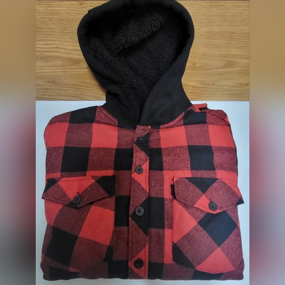 Public Supply C.O NYC Other - Public Supply Company NYC Lumberjack Hoodie Jacket Men Size Medium NWT